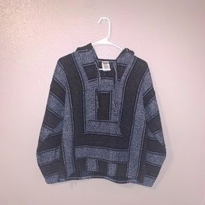 Knitted hoodie